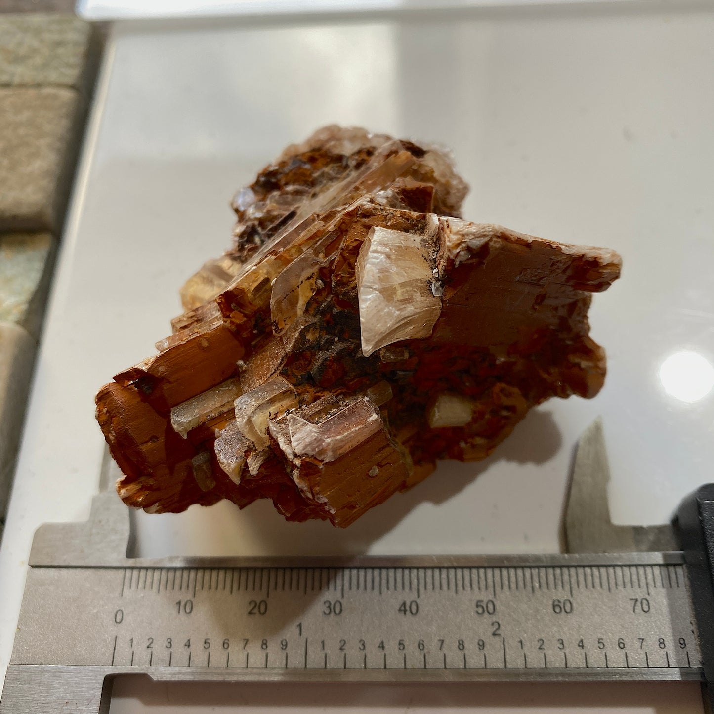 GYPSUM/LIMONITE - HILARION MINE, LAVRION MINING DISTRICT, GREECE 100g MF1346