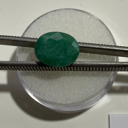 EMERALD BERYL GEMSTONE NATURAL MINED - NDOLA, ZAMBIA  5.75Ct. MFG5015