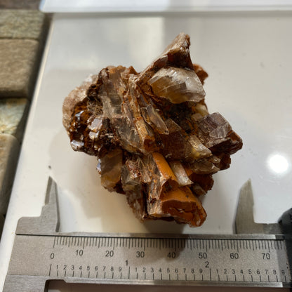 GYPSUM/LIMONITE - HILARION MINE, LAVRION MINING DISTRICT, GREECE 100g MF1346
