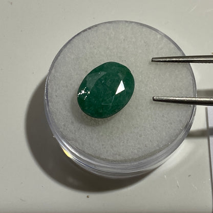 EMERALD BERYL GEMSTONE NATURAL MINED - NDOLA, ZAMBIA  5.75Ct. MFG5015