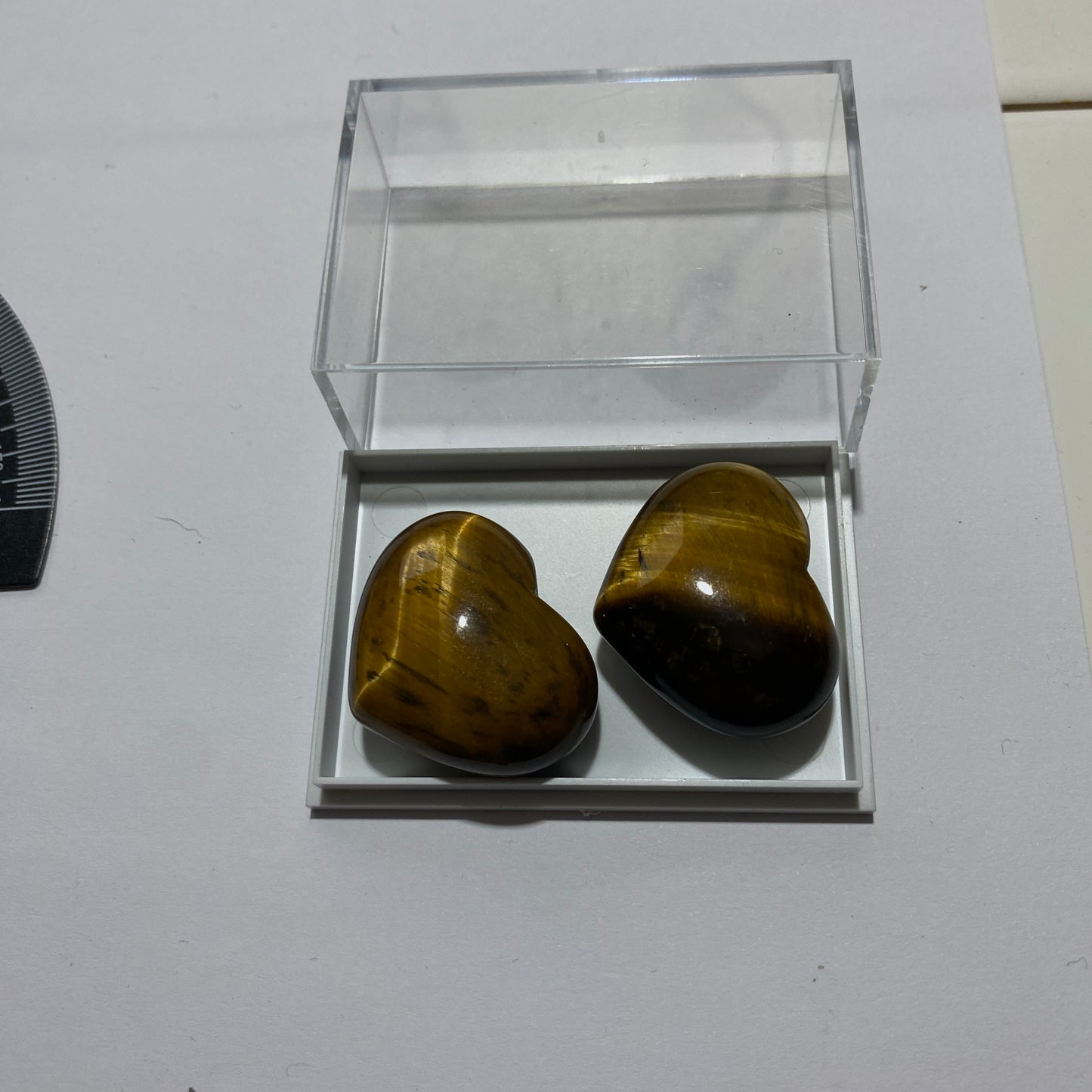 TIGERS EYE PSEUDOMORPH QUARTZ GEMSTONES - LESOTHO, AFRICA  32g MFG2016