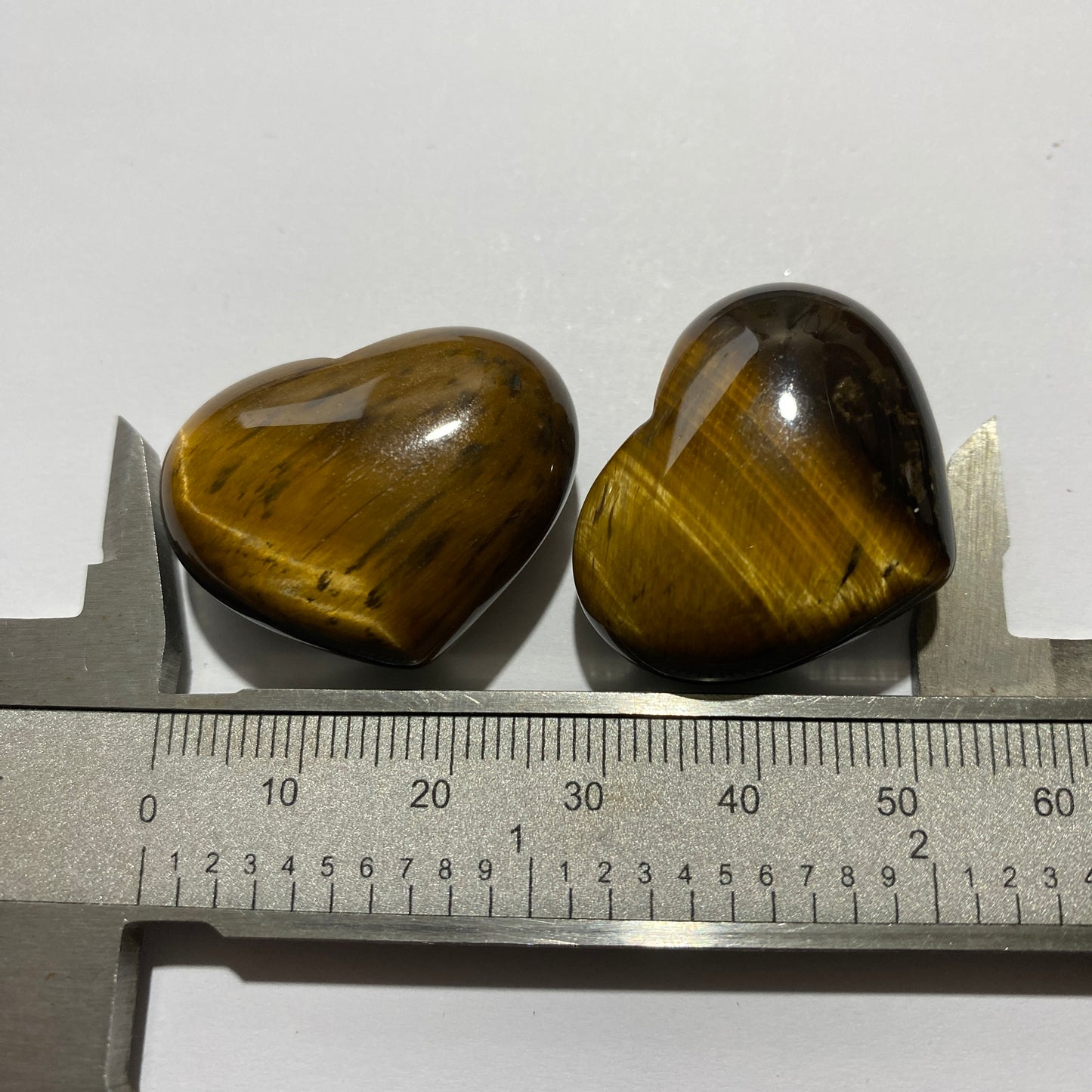 TIGERS EYE PSEUDOMORPH QUARTZ GEMSTONES - LESOTHO, AFRICA  32g MFG2016