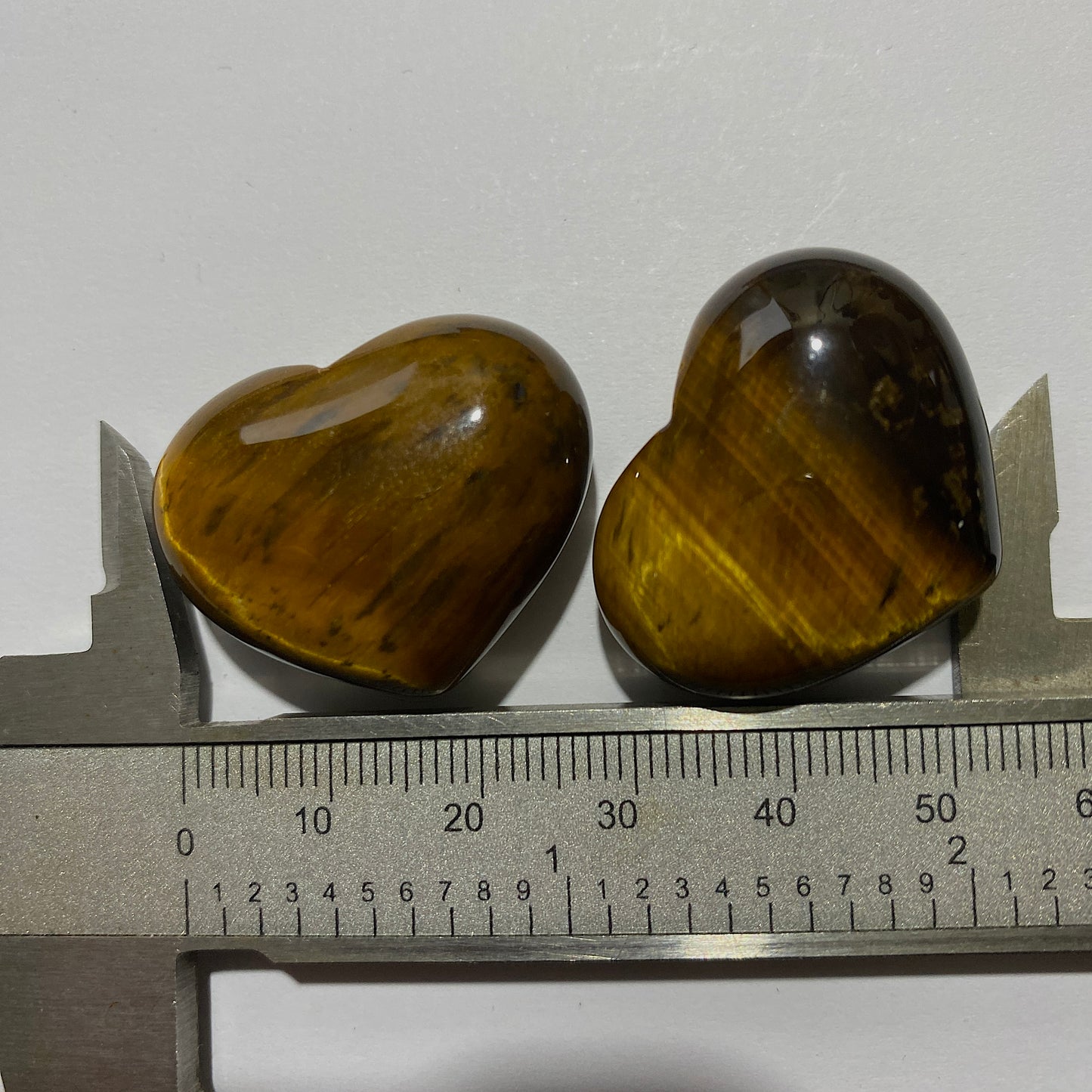 TIGERS EYE PSEUDOMORPH QUARTZ GEMSTONES - LESOTHO, AFRICA  32g MFG2016