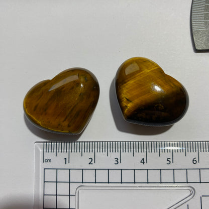 TIGERS EYE PSEUDOMORPH QUARTZ GEMSTONES - LESOTHO, AFRICA  32g MFG2016