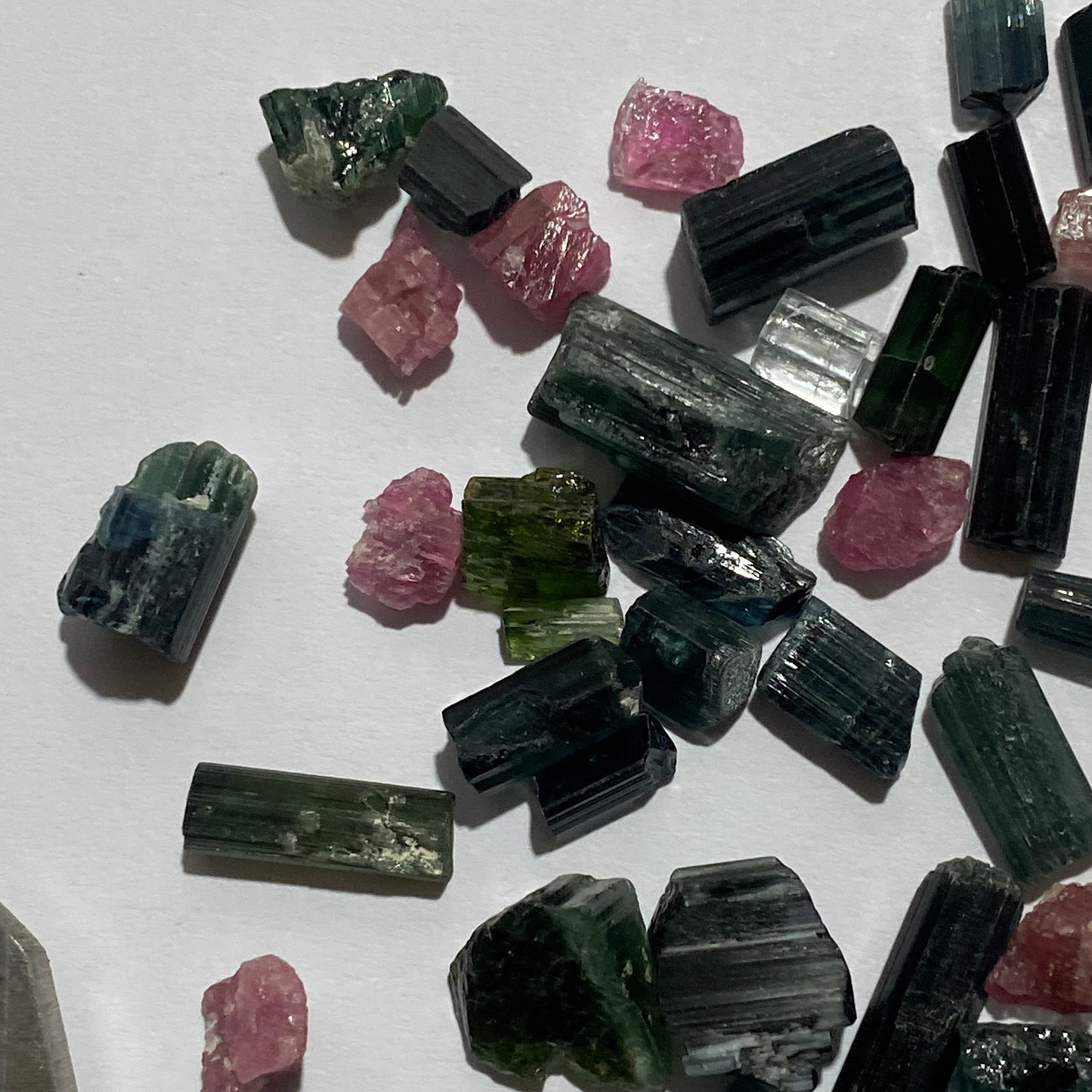 TOURMALINE ROUGH GEMSTONES - CORONEL MURTA, MINAS GERAIS, BRAZIL 18g MFG5017