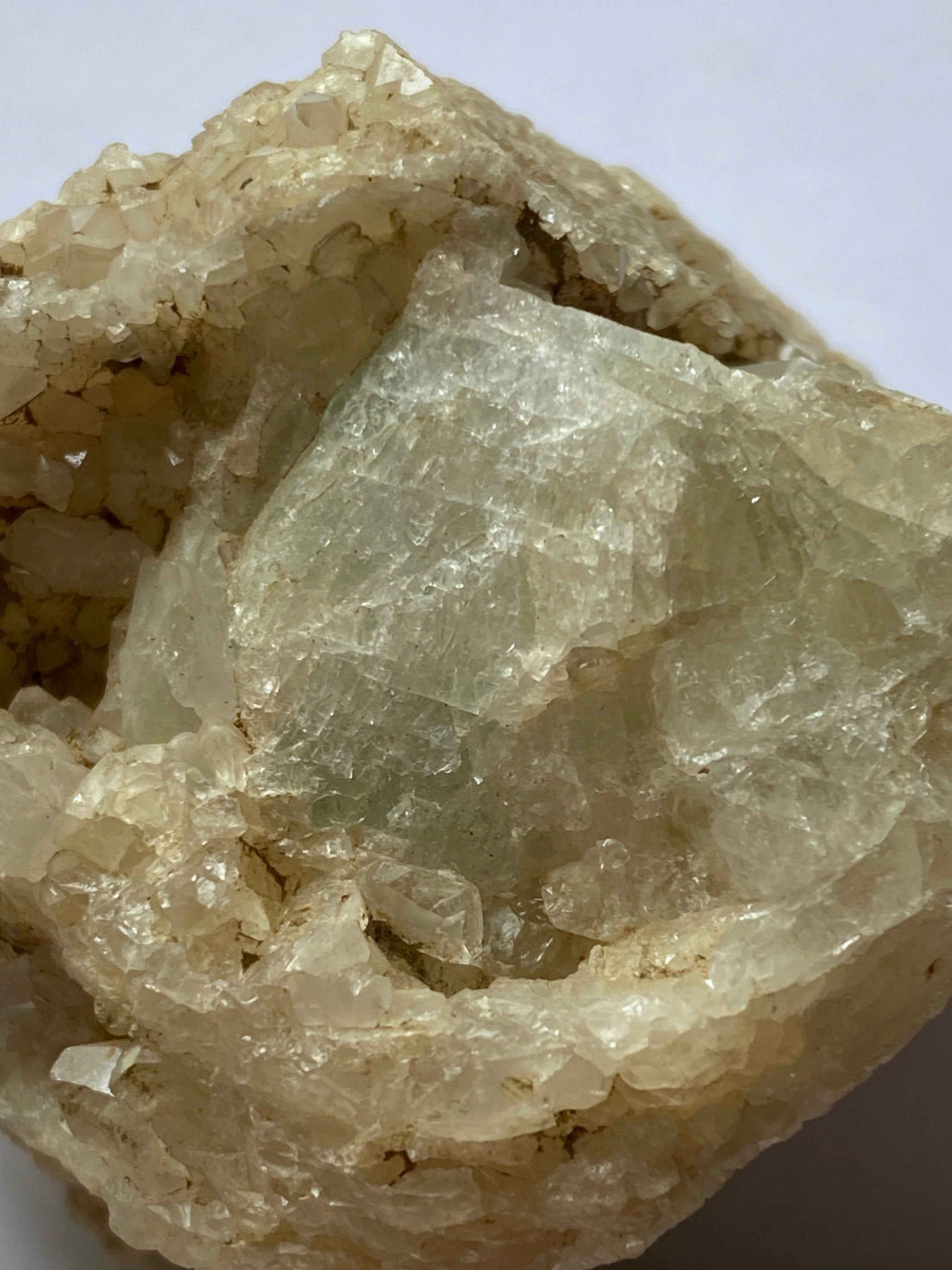 FLUORITE WITH QUARTZ : BLANCHARD MINE, BINGHAM, NEW MEXICO U.S.A. 109g MF4936