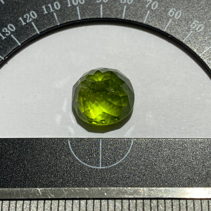 PERIDOT GEMSTONE NATURAL MINED - KAGHAM VALLEY, PAKISTAN  5.35Ct. MFG2019