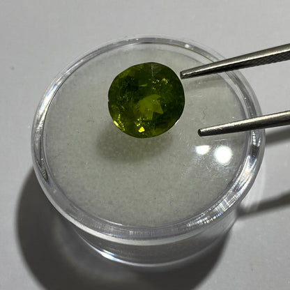 PERIDOT GEMSTONE NATURAL MINED - KAGHAM VALLEY, PAKISTAN  5.35Ct. MFG2019