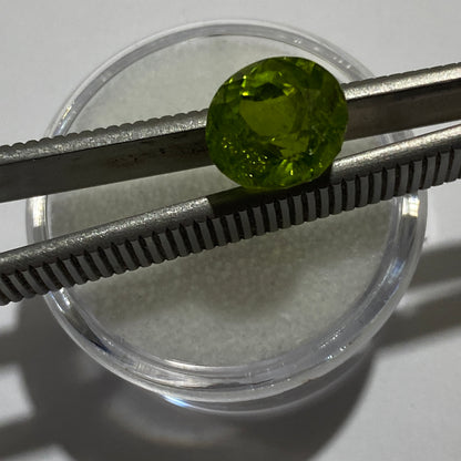 PERIDOT GEMSTONE NATURAL MINED - KAGHAM VALLEY, PAKISTAN  5.35Ct. MFG2019