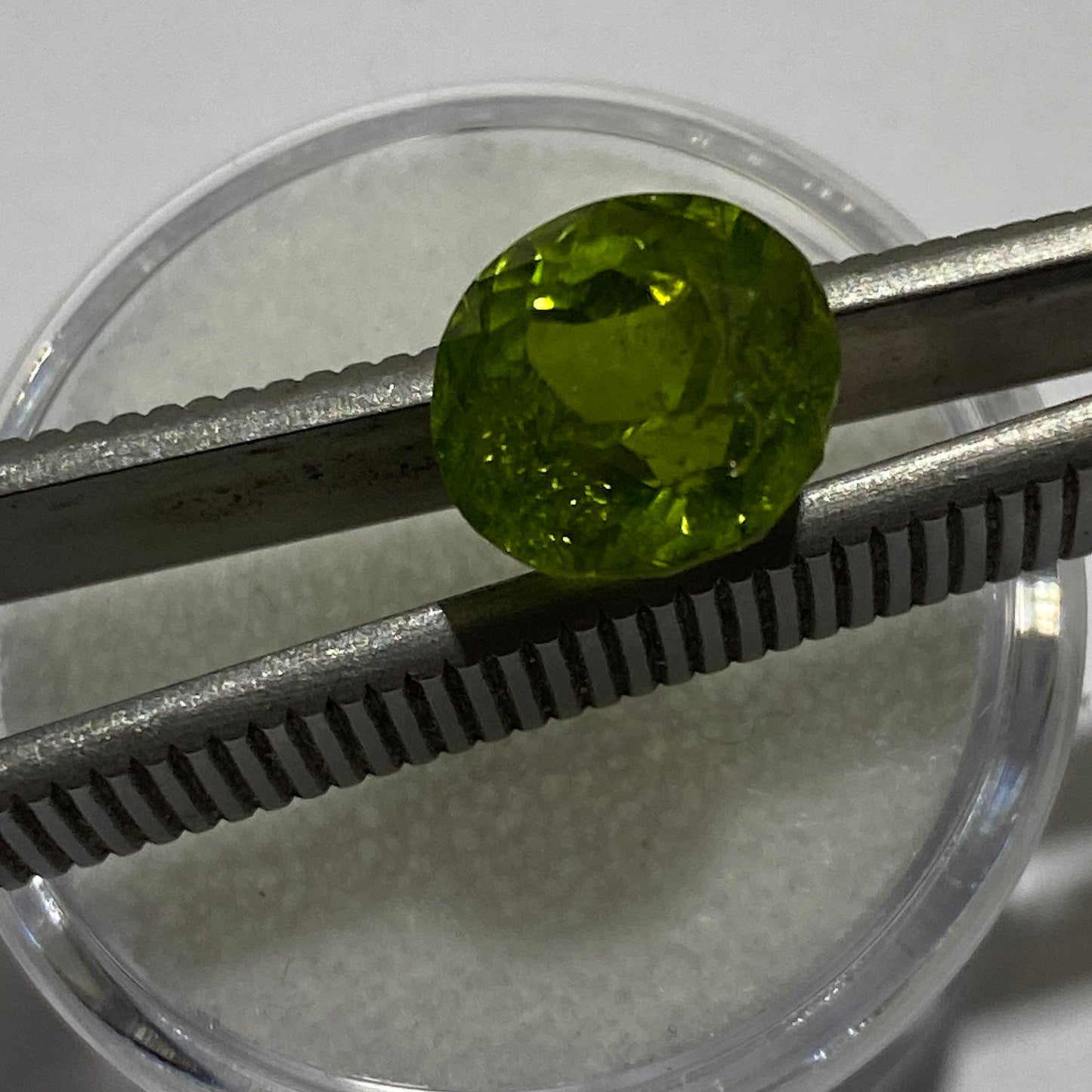 PERIDOT GEMSTONE NATURAL MINED - KAGHAM VALLEY, PAKISTAN  5.35Ct. MFG2019