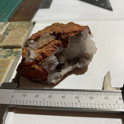 HEMIMORPHITE FROM OJUELA MINE, MAPIMI, MEXICO 122g MF1318