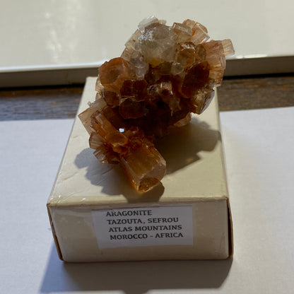 ARAGONITE - TAZOUTA, SEFROU, ATLAS MOUNTAINS, MOROCCO. 67g. MF4117