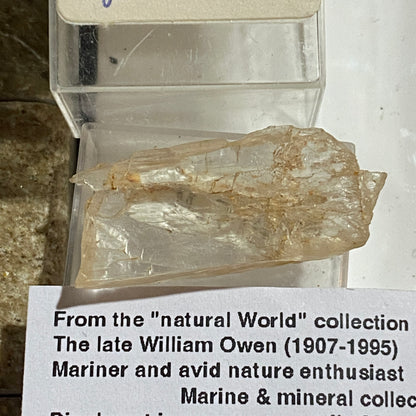 SPODUMENE CRYSTALLISATION - DARA-E-PECH PEGMATITE, KUNARI, AFGHANISTAN 4g MF1312