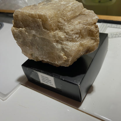 CALCITE - TON MAWR QUARRY, PENTYRCH, WALES, U.K. 350g  MF1368