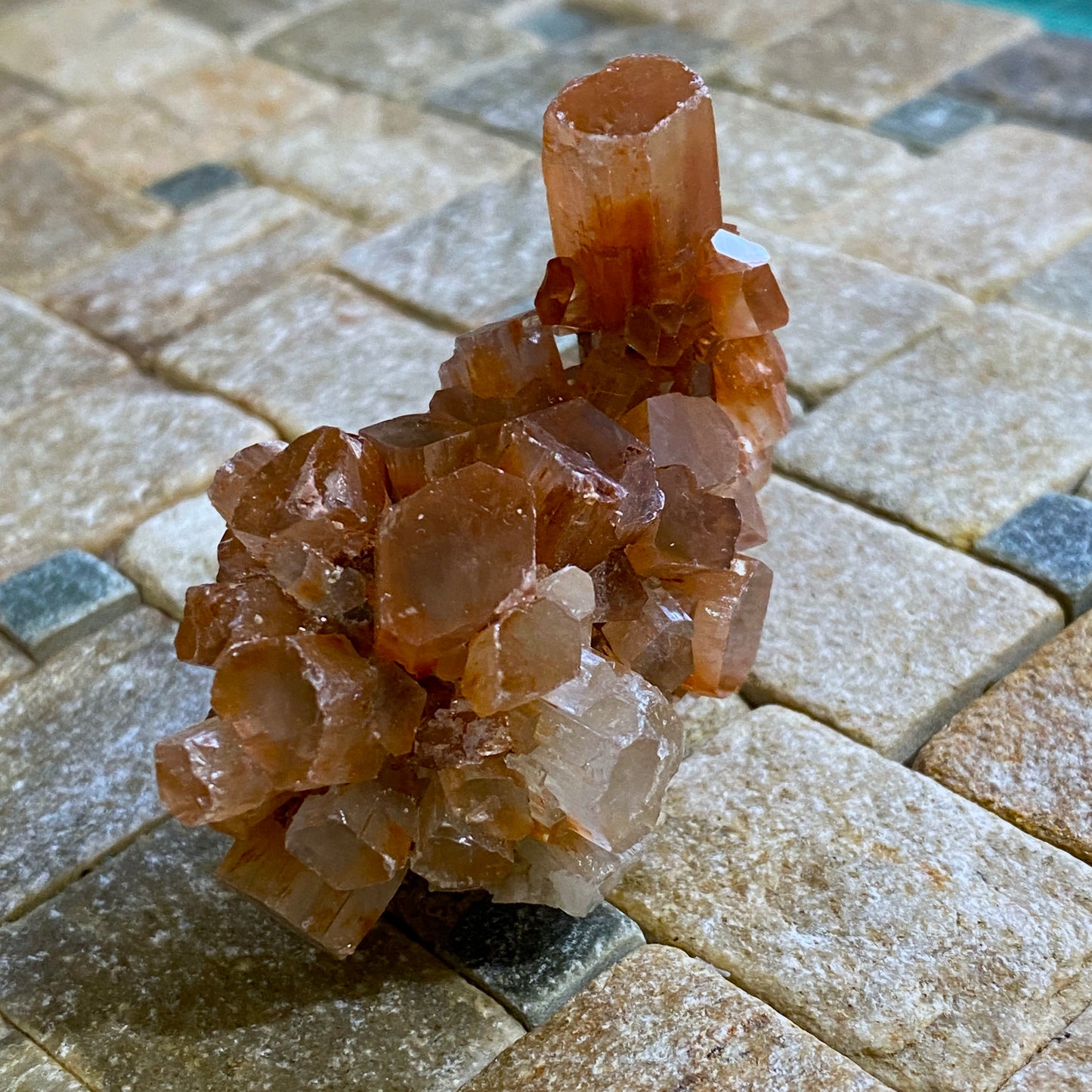 ARAGONITE - TAZOUTA, SEFROU, ATLAS MOUNTAINS, MOROCCO. 67g. MF4117