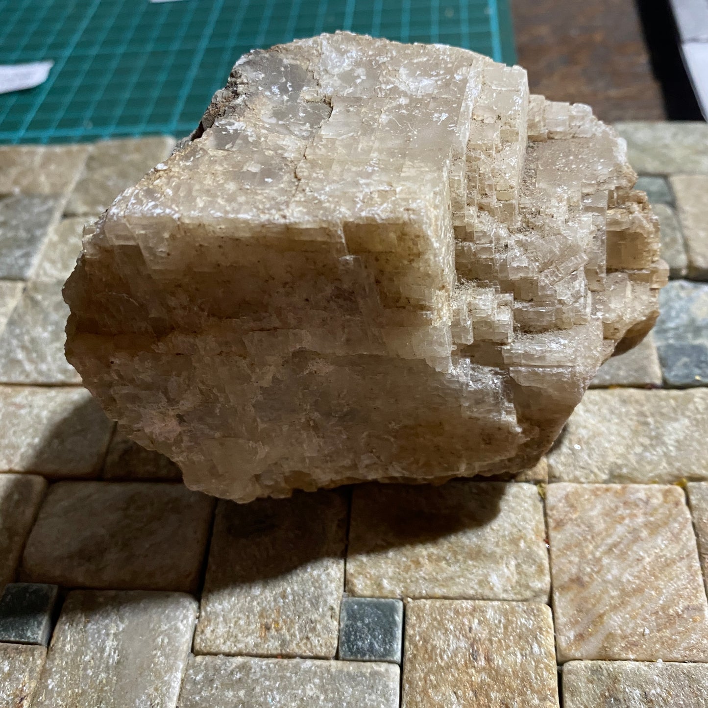 CALCITE - TON MAWR QUARRY, PENTYRCH, WALES, U.K. 350g  MF1368