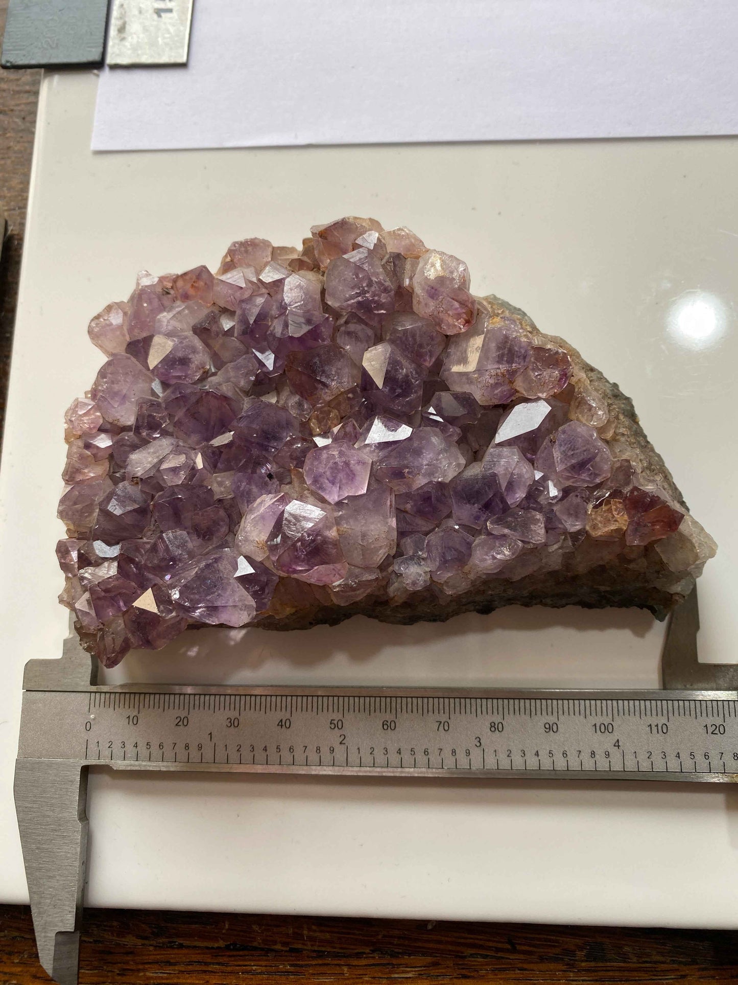 AMETHYST QUARTZ : AMETISTA DO SOL, RIO GRANDE D.S., BRAZIL 369g MF4944