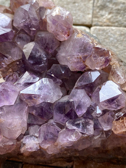AMETHYST QUARTZ : AMETISTA DO SOL, RIO GRANDE D.S., BRAZIL 369g MF4944