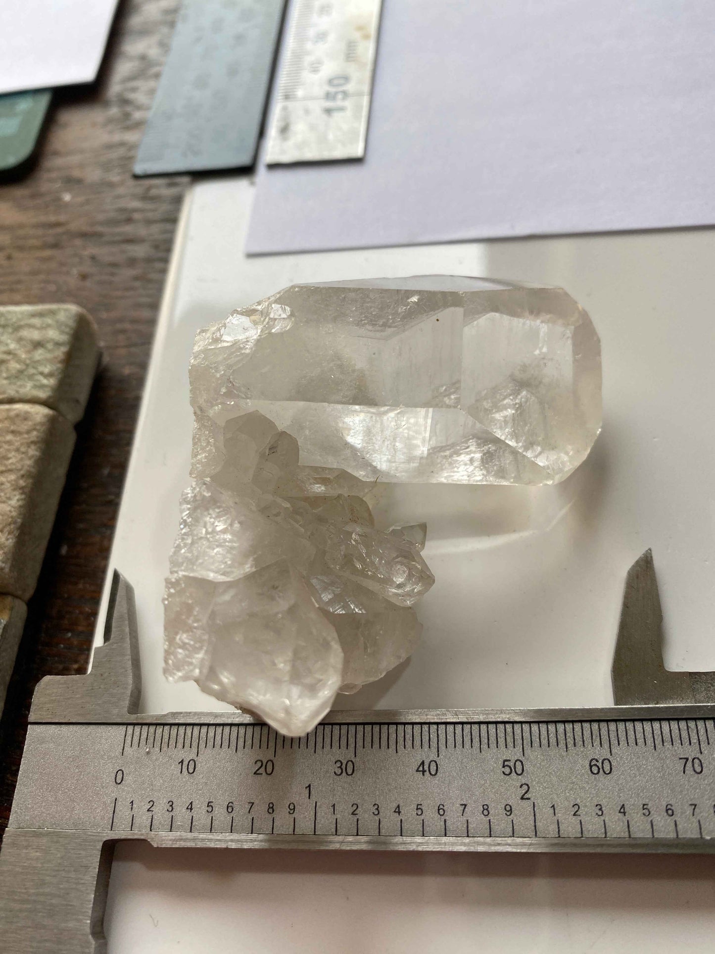 QUARTZ : MOUNT IDA, ARKANSAS, U.S.A.  91g MF4945