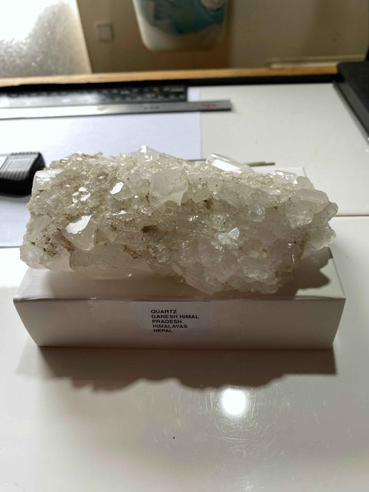 QUARTZ : GANESH HIMAL, PRADESH, HIMALAYAS, NEPAL  396g MF4952