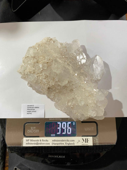 QUARTZ : GANESH HIMAL, PRADESH, HIMALAYAS, NEPAL  396g MF4952