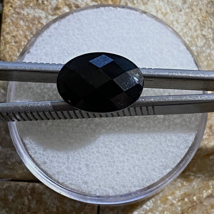 BLACK SPINEL GEMSTONE - BETROKA DISTRICT, ANOSY, MADAGASCAR  6.23Ct. MFG5022