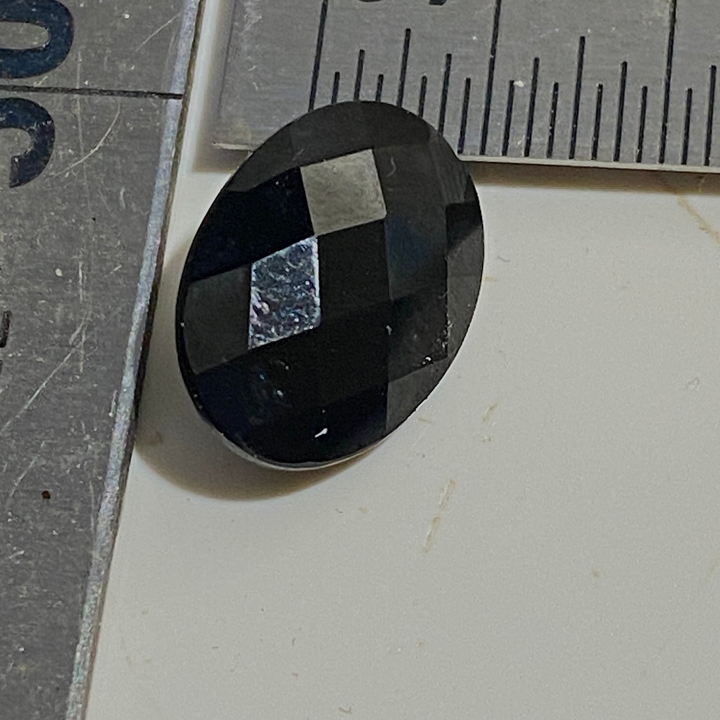 BLACK SPINEL GEMSTONE - BETROKA DISTRICT, ANOSY, MADAGASCAR  6.23Ct. MFG5022