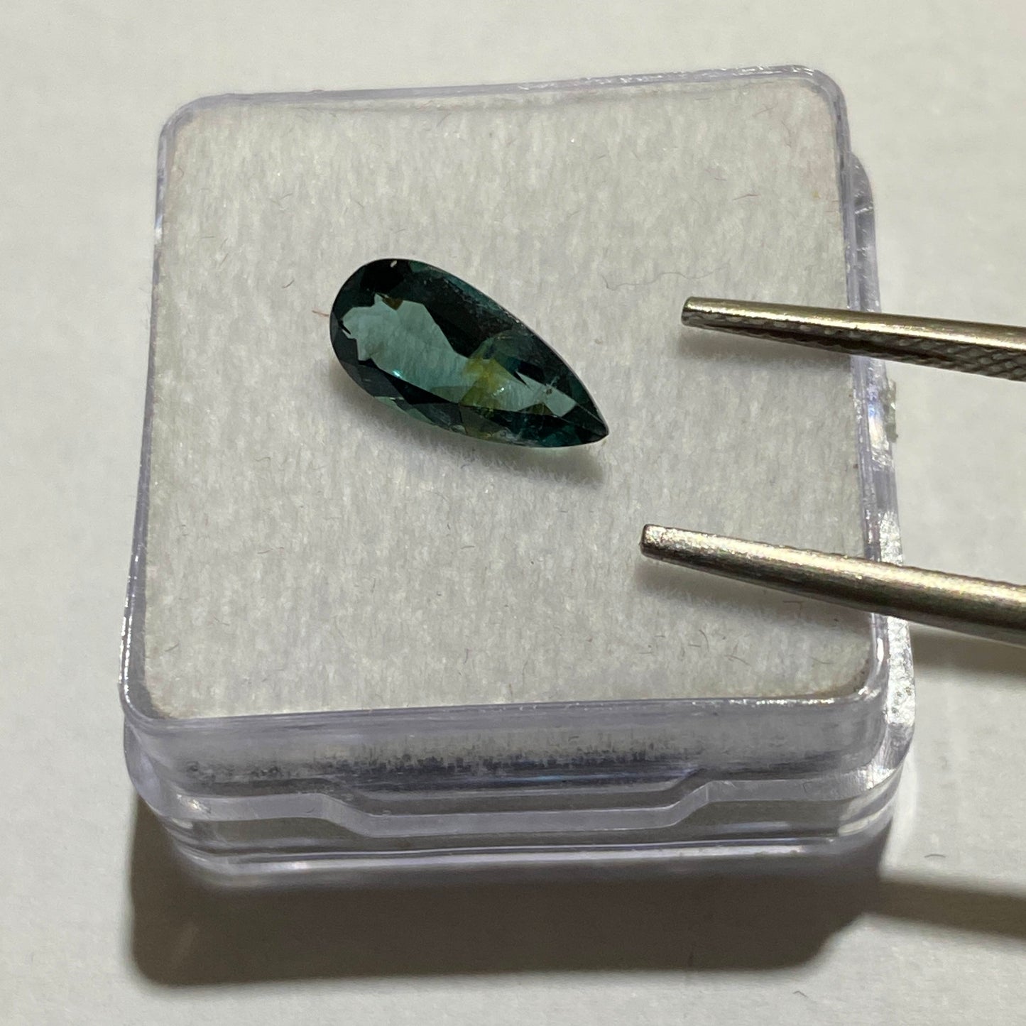 INDICOLITE TOURMALINE GEMSTONE - MINAS GERAIS, BRAZIL  1.35Ct MFG5023