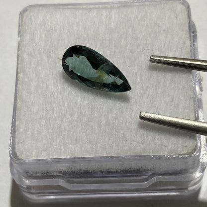 INDICOLITE TOURMALINE GEMSTONE - MINAS GERAIS, BRAZIL  1.35Ct MFG5023