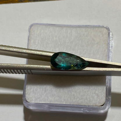 INDICOLITE TOURMALINE GEMSTONE - MINAS GERAIS, BRAZIL  1.35Ct MFG5023