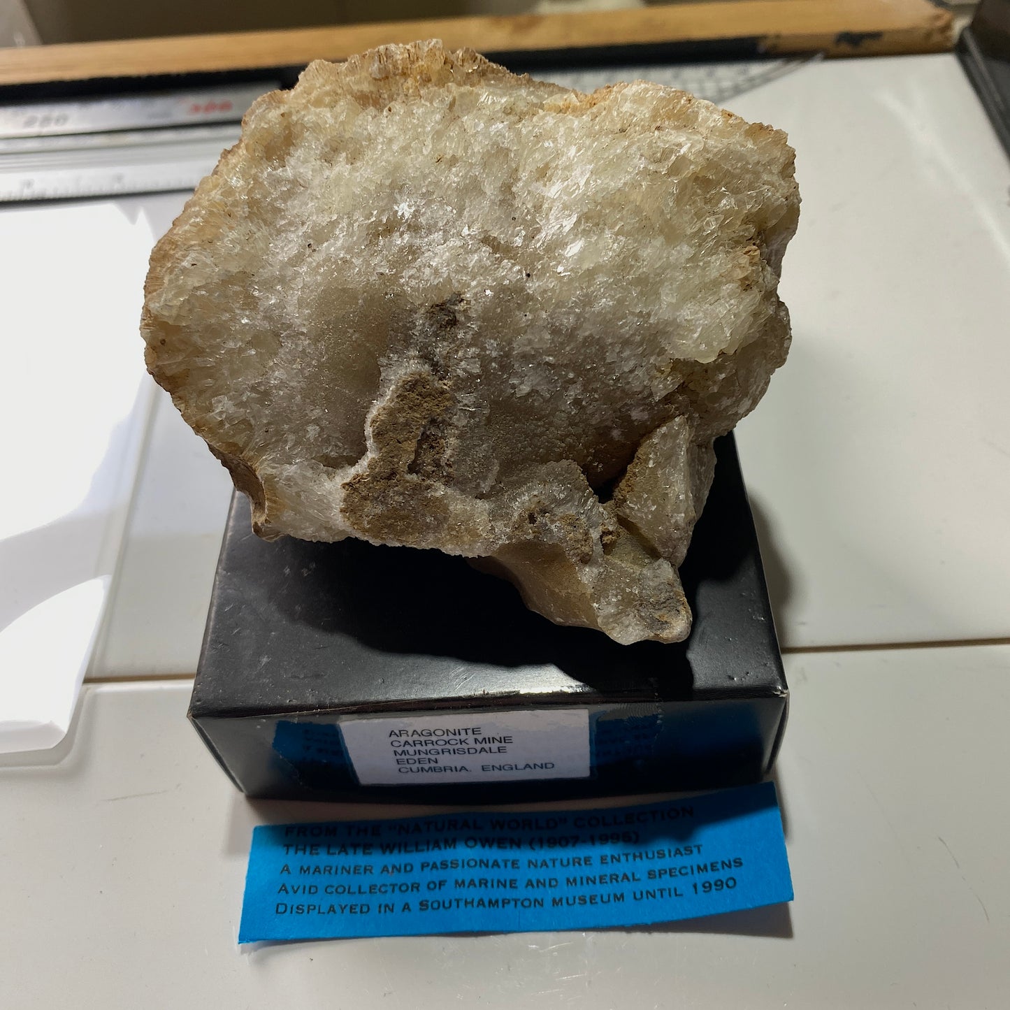 ARAGONITE FROM CARROCK MINE, MUNGRISDALE,  EDEN, CUMBRIA, ENGLAND 606g MF1356