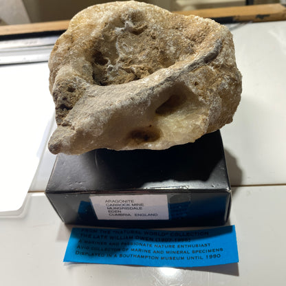 ARAGONITE FROM CARROCK MINE, MUNGRISDALE,  EDEN, CUMBRIA, ENGLAND 606g MF1356