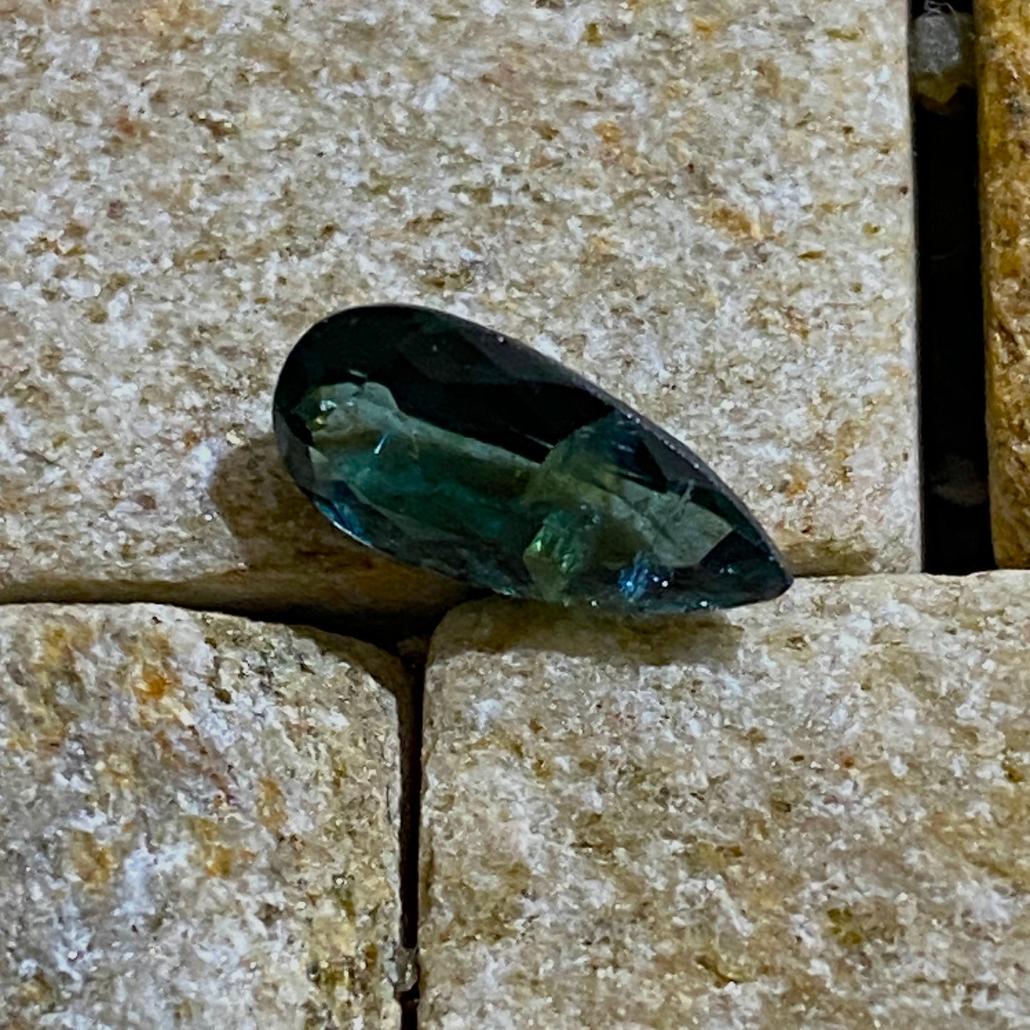 INDICOLITE TOURMALINE GEMSTONE - MINAS GERAIS, BRAZIL  1.35Ct MFG5023