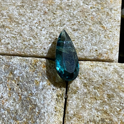 INDICOLITE TOURMALINE GEMSTONE - MINAS GERAIS, BRAZIL  1.35Ct MFG5023