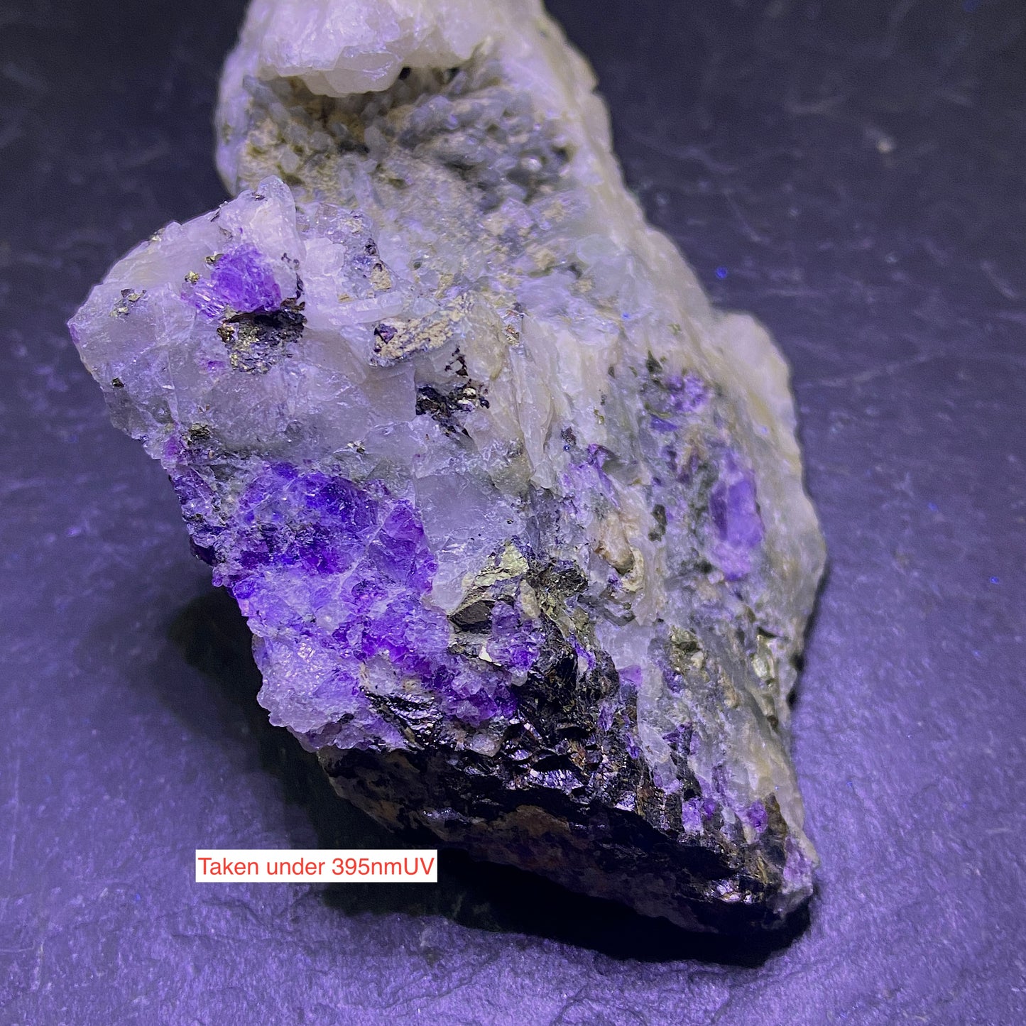 FLUORITE/QUARTZ/PYRITE ETC FROM TOUNFIT CAIDAT, MOROCCO 112g MF1329