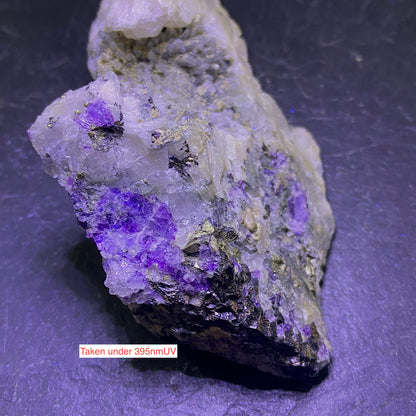 FLUORITE/QUARTZ/PYRITE ETC FROM TOUNFIT CAIDAT, MOROCCO 112g MF1329