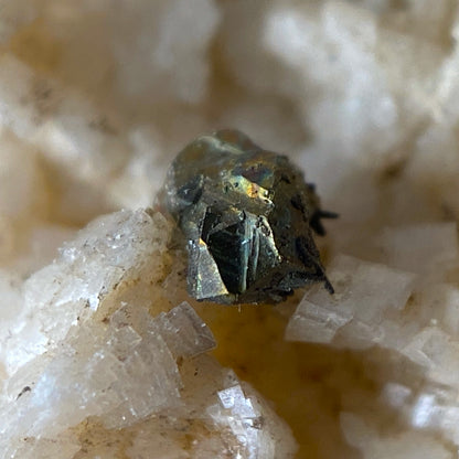 DOLOMITE WITH CHALCOPYRITE - BEN HOGAN QUARRY, BLACK ROCK, ARKANSAS, U.S.A. 640g MF1302