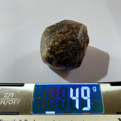 ALMANDINE GARNET CRYSTAL - SERROTE REDONDO, PARAIBA, BRAZIL 49g MF1306