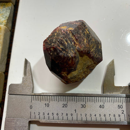 ALMANDINE GARNET CRYSTAL - SERROTE REDONDO, PARAIBA, BRAZIL 49g MF1306