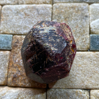 ALMANDINE GARNET CRYSTAL - SERROTE REDONDO, PARAIBA, BRAZIL 49g MF1306