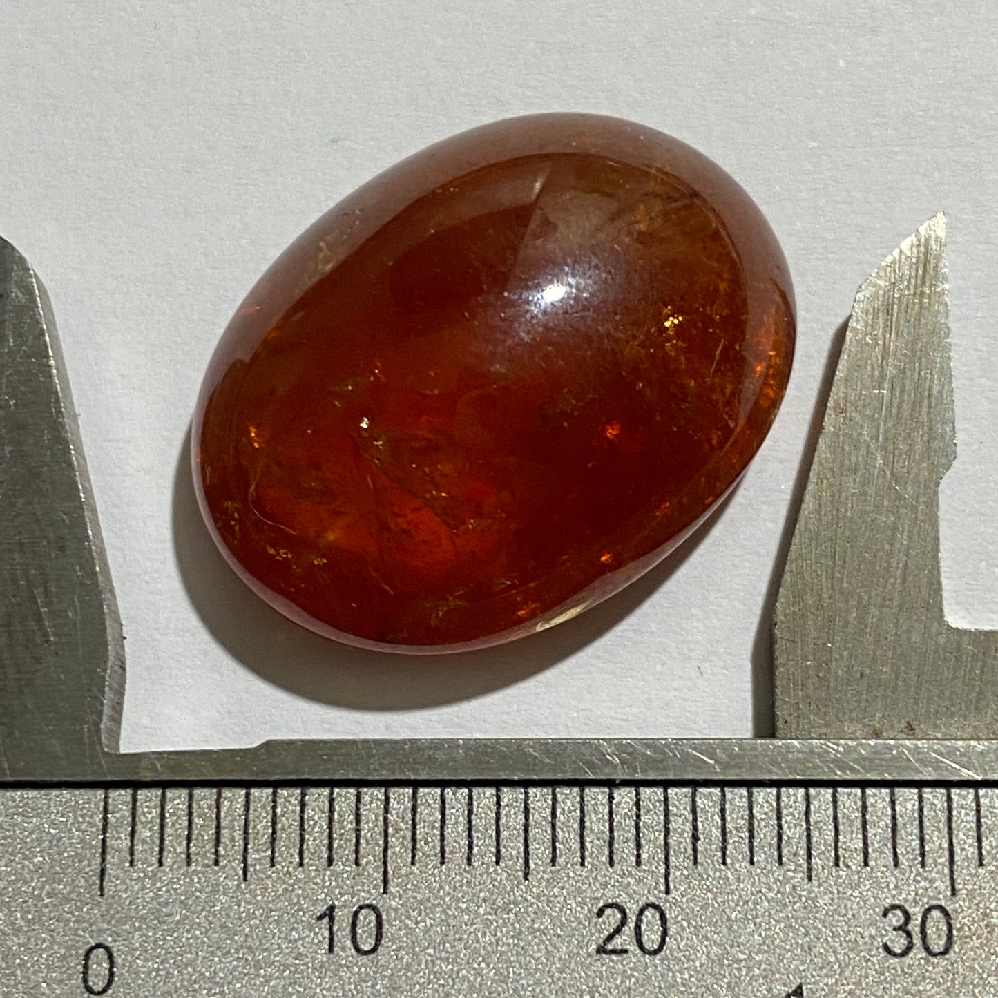 SPESSARTINE GARNET GEMSTONE - KUNENE RIVER, NAMIBIA - MASSIVE 47Ct MFG5028