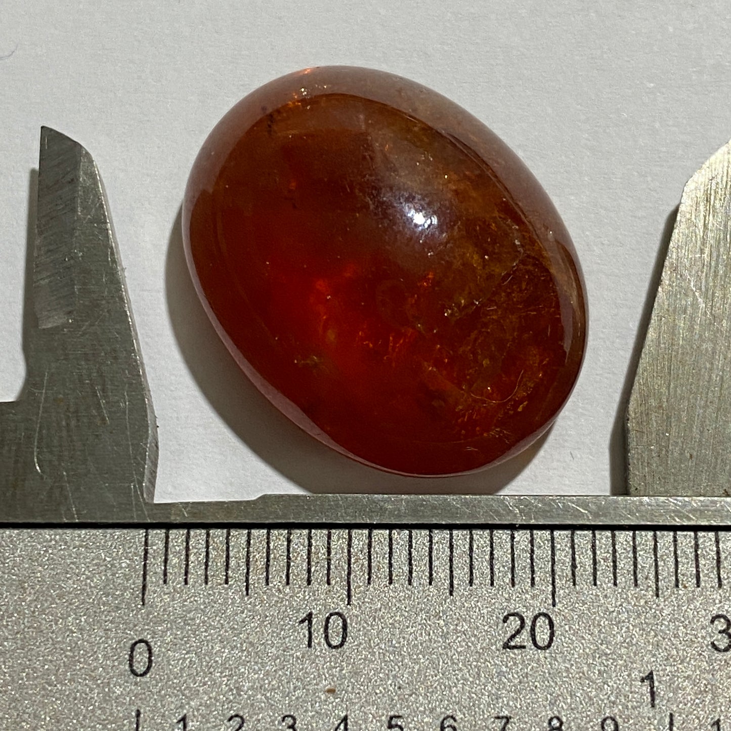 SPESSARTINE GARNET GEMSTONE - KUNENE RIVER, NAMIBIA - MASSIVE 47Ct MFG5028