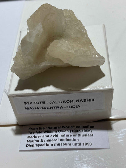 STILBITE : JALGAON, NASHIK, MAHARASHTRA, INDIA. 33g MF4959