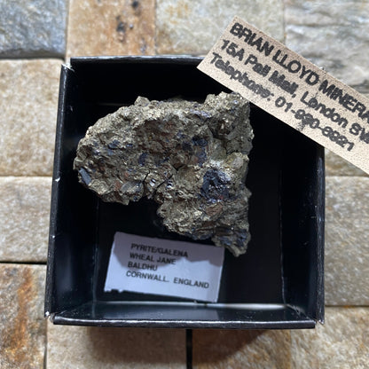 PYRITE/GALENA FROM WHEAL JANE, BALDHU, CORNWALL, ENGLAND  57g MF1321