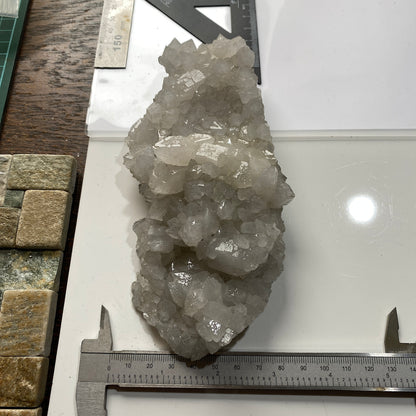 QUARTZ WITH FLUORITE ETC - CAMBOKEELS MINE, WEARDALE, CO DURHAM, ENGLAND 424g MF1364