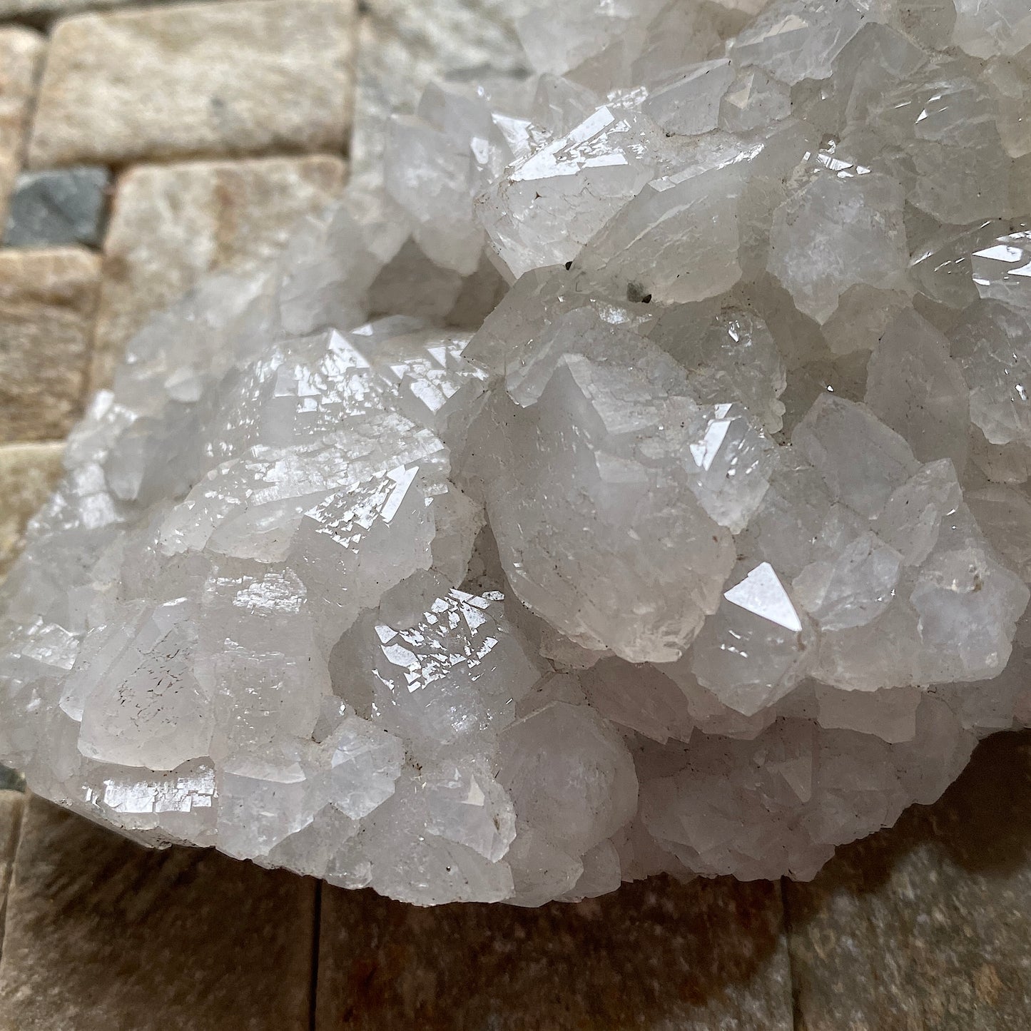 QUARTZ WITH FLUORITE ETC - CAMBOKEELS MINE, WEARDALE, CO DURHAM, ENGLAND 424g MF1364