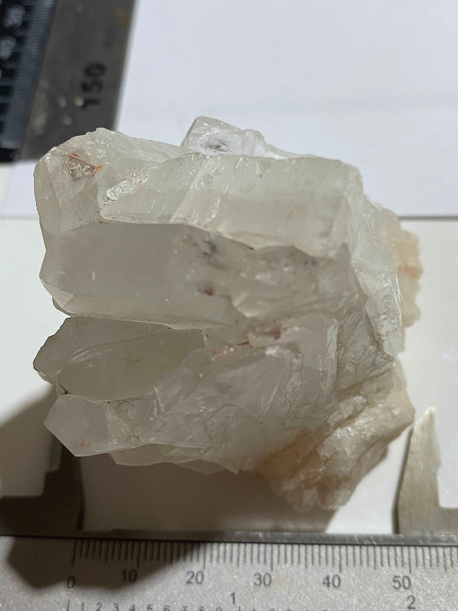 FLUORAPOPHYLLITE (K) : JALGAON, NASHIK, MAHARASHTRA, INDIA. 221g MF4960