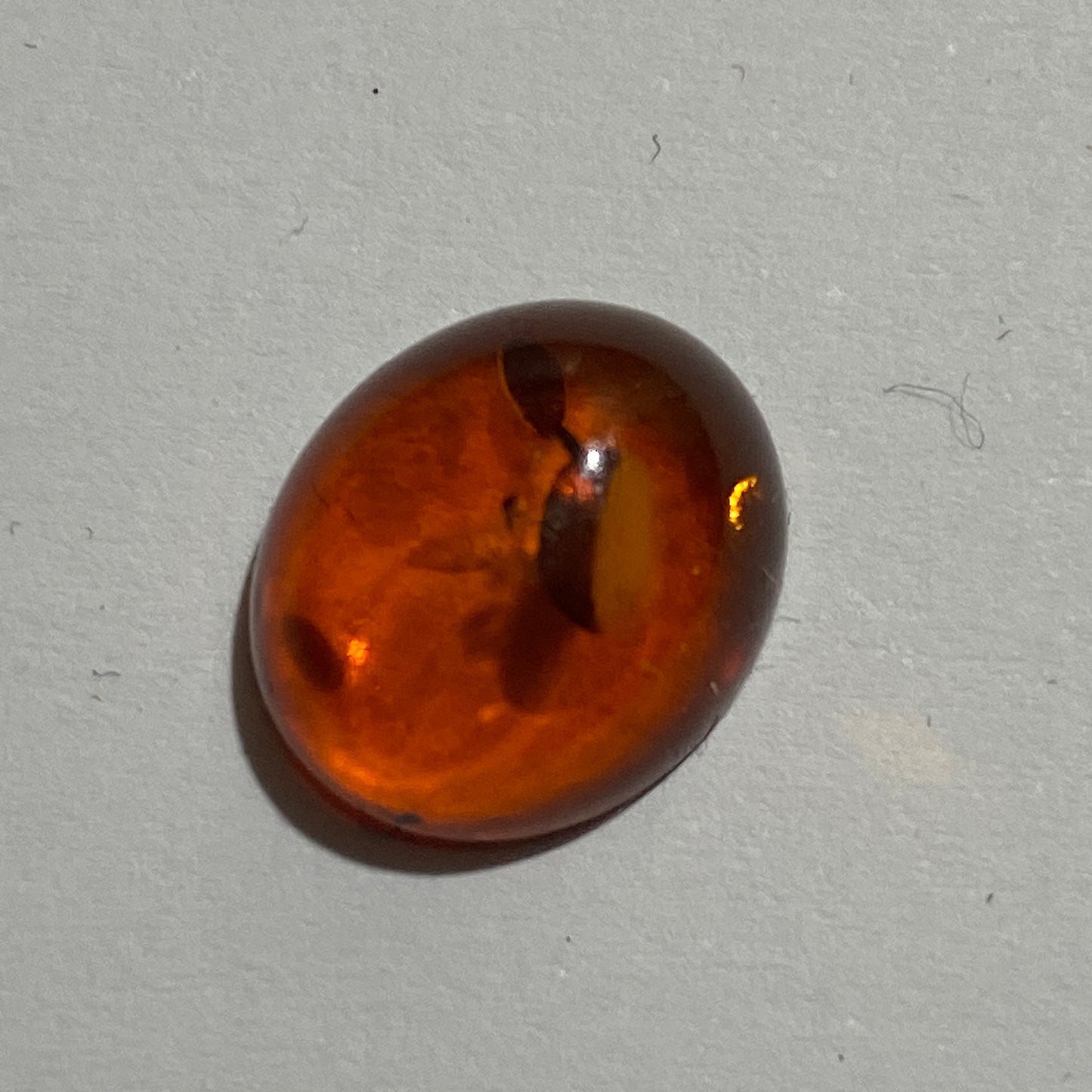 AMBER NATURAL GEMSTONE - KLAIPEDA COUNTY, BALTIC REGION, LITHUANIA 2.05Ct MFG5032