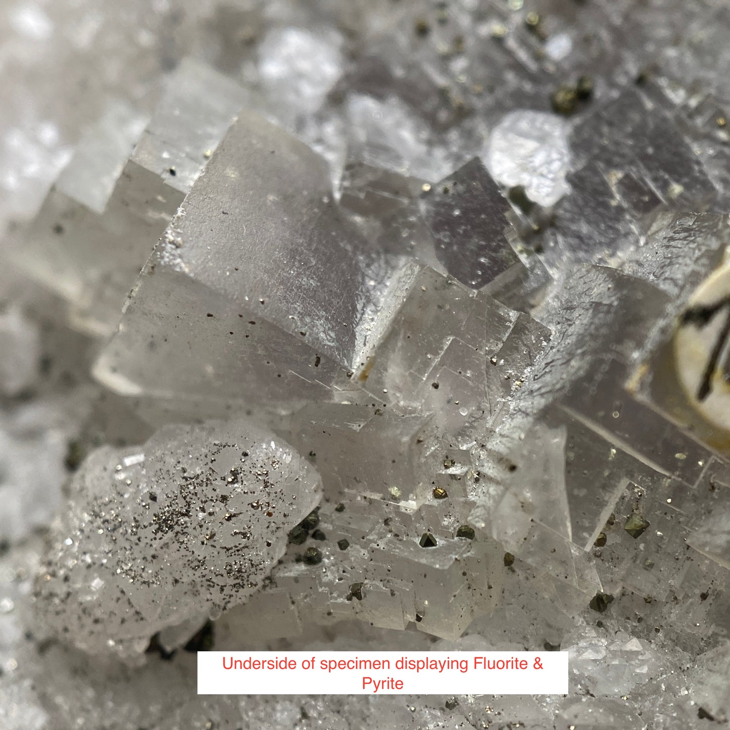 QUARTZ WITH FLUORITE ETC - CAMBOKEELS MINE, WEARDALE, CO DURHAM, ENGLAND 424g MF1364