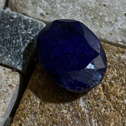 SAPPHIRE CORUNDUM GEMSTONE - KANCHANABURI, THAILAND. 8.55Ct MFG5034